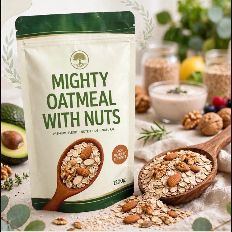 Nutrimax Mighty Oatmeal with Nuts